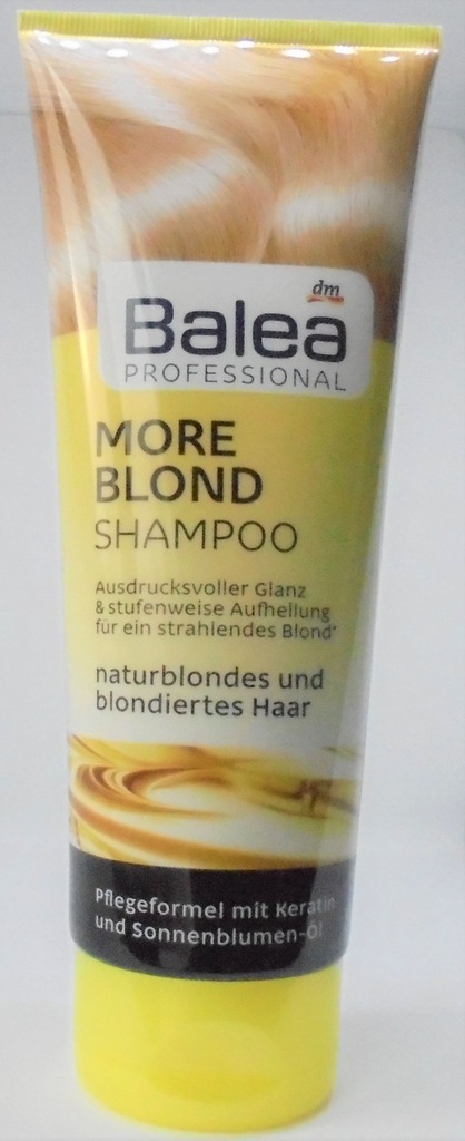 Balea More Blond szampon rozjaśniający włosy blond