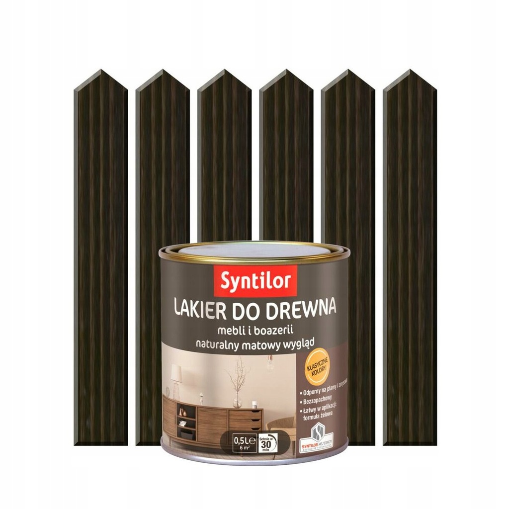 Lakier Aquarethane 0.5 l Wenge Syntilor