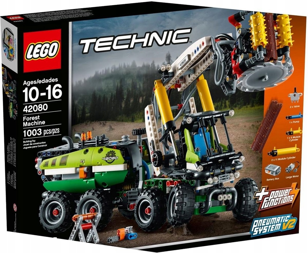 Lego TECHNIC 42080 Maszyna leśna