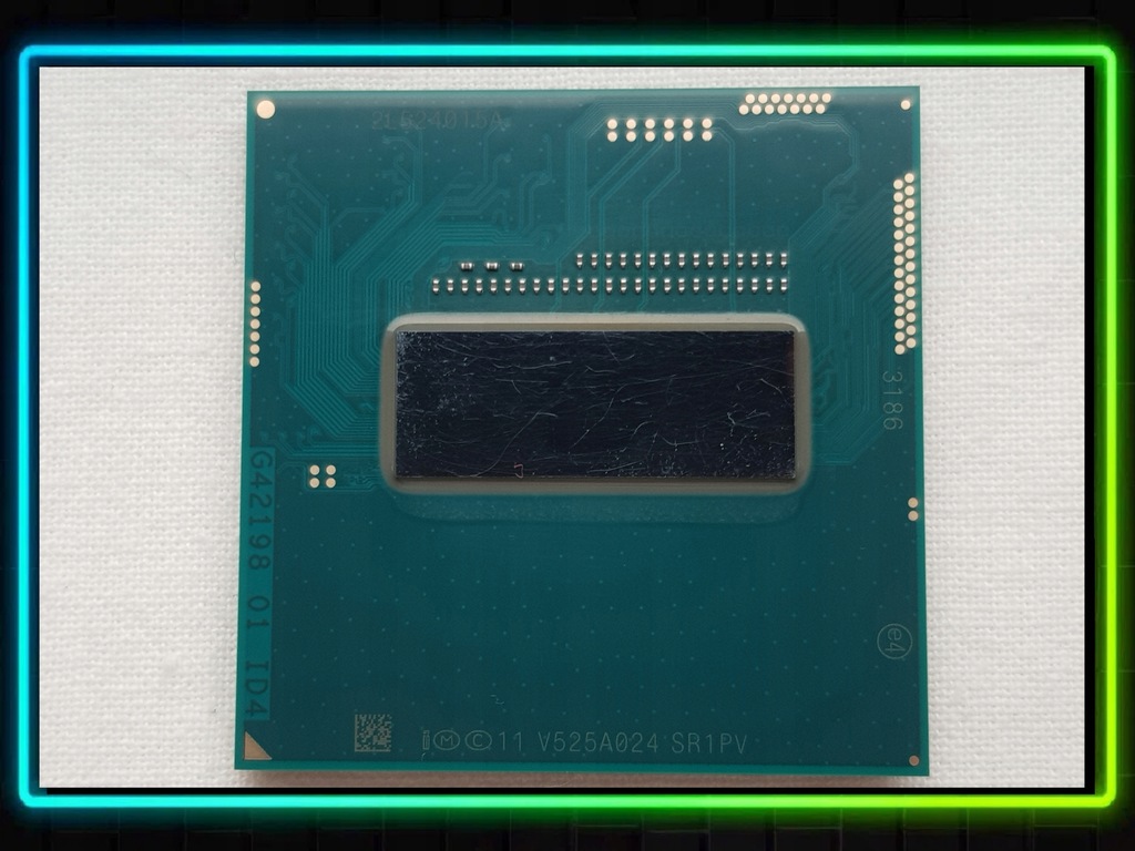 Procesor CPU Intel i7-4810MQ 4gen SR1PV Uszkodzony