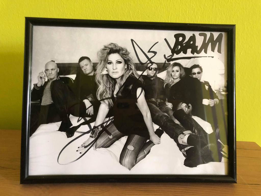 obrazek w ramce Bajm+Autograf