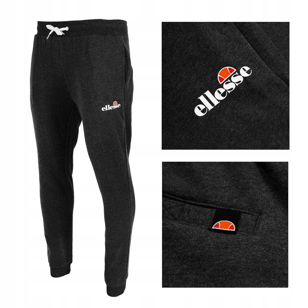 ELLESSE Spodnie Dresowe Męskie GRANITE D. GREY M