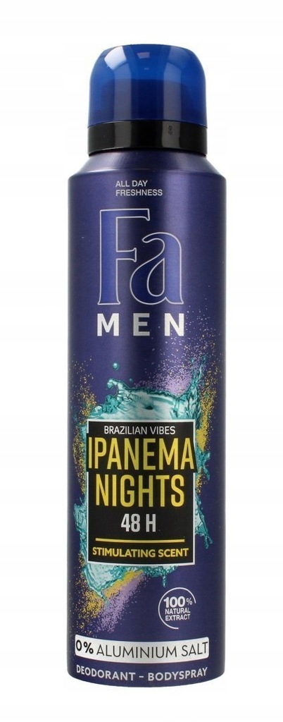Fa Men Ipanema Nights Dezodorant spray męski 150 m