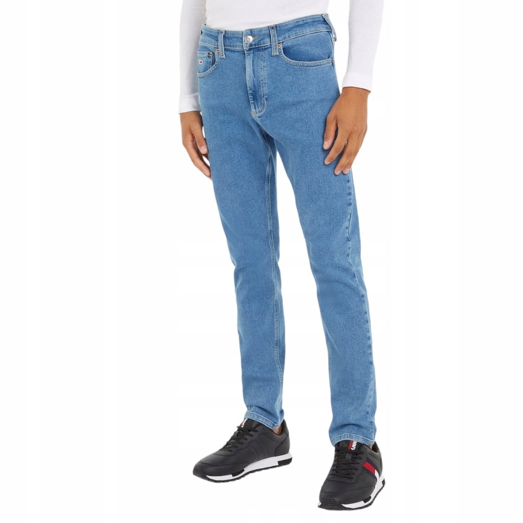 TOMMY HILFIGER MĘSKIE SPODNIE JEANSOWE r.32/32