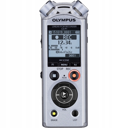 OLYMPUS | LS-P1 | LCD | STEREO | ZŁĄCZE MIKROFONOWE | 96KHZ/24BIT LINEAR PC