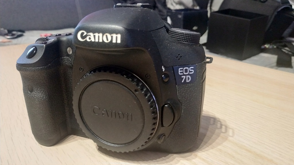 Canon 7D Przebieg 10tys. Plecak, Grip, Dodatki