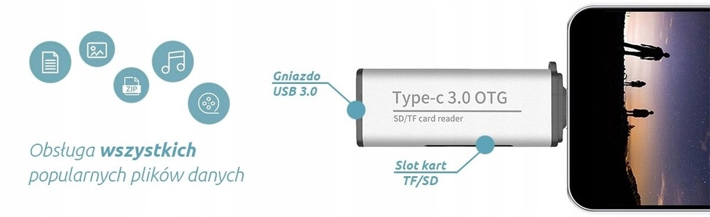 Купить Устройство чтения карт SD, micro SD на USB-C SPU-CR03: отзывы, фото, характеристики в интерне-магазине Aredi.ru