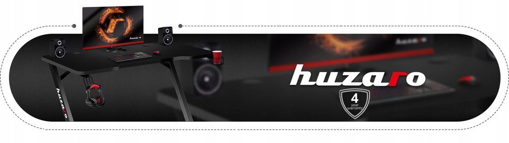 Купить Игровой стол Huzaro Hero 2.5 для геймера: отзывы, фото, характеристики в интерне-магазине Aredi.ru