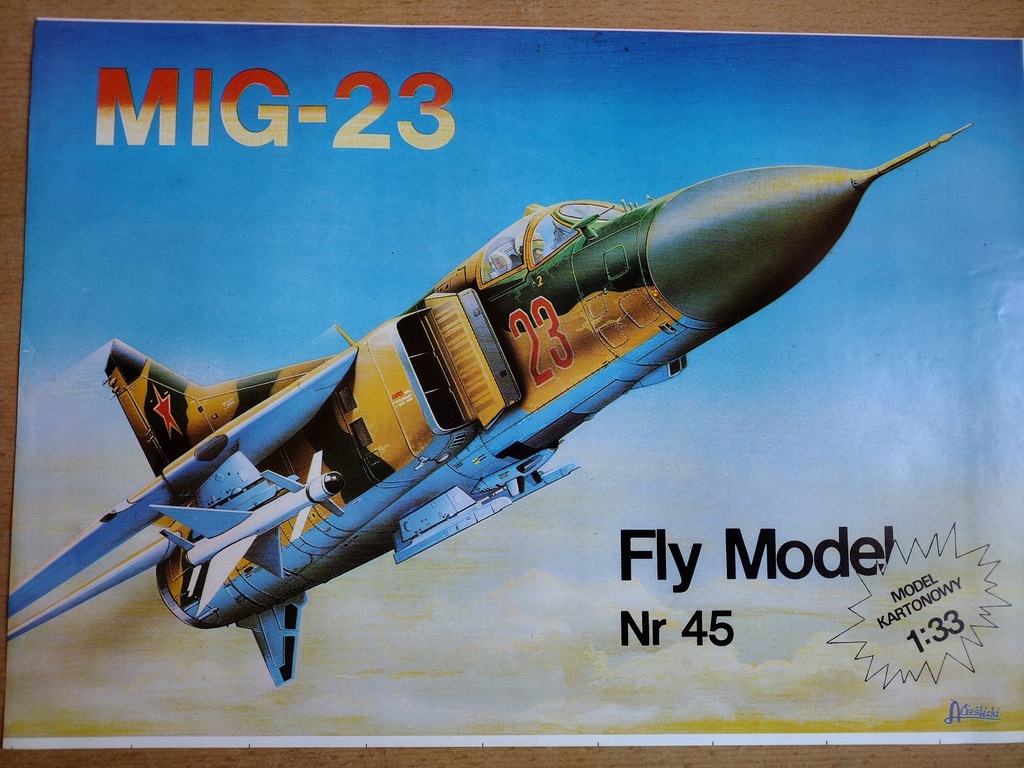 FLY MODEL MYŚLIWIEC MIG-23 FLOGGER - 1 wydanie