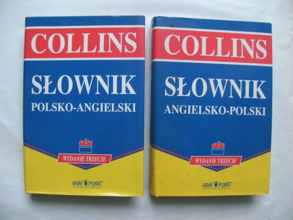 SŁOWNIK POLSKO-ANGIELSKI, ANGIELSKO-POLSKI COLLINS