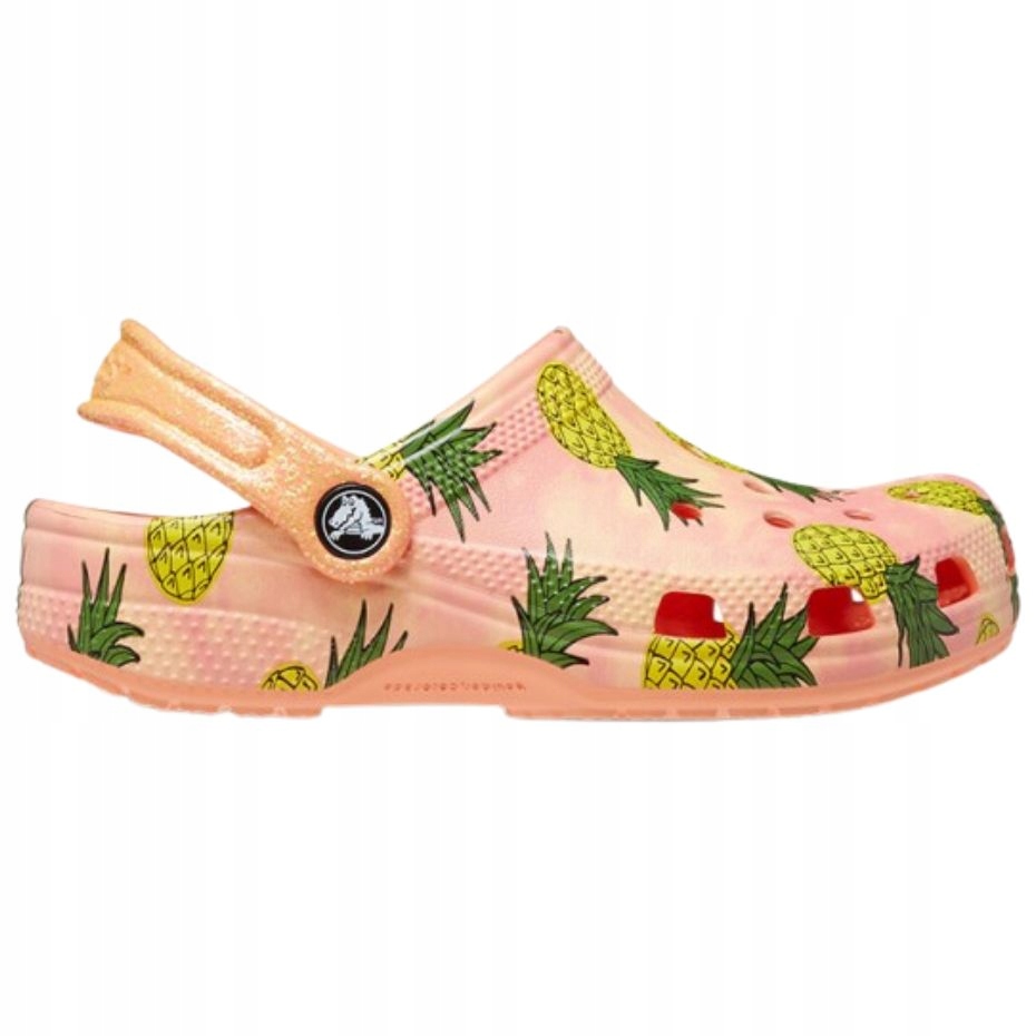 Chodaki dla dzieci Crocs Classic Party Kids pomarańczowe 207826 83E 29-30