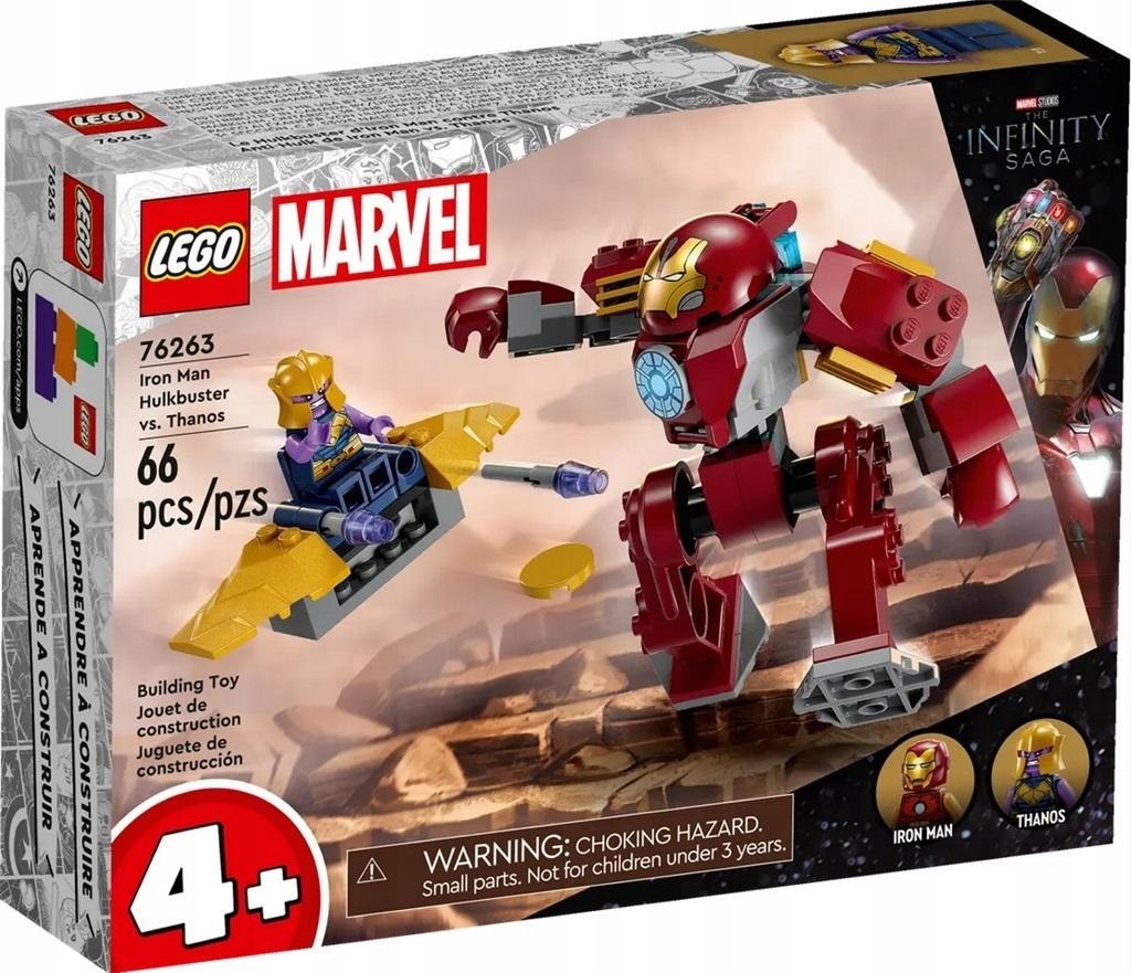 Lego MARVEL 76263 Hulkbuster Iron Mana vs. Thanos LEGO