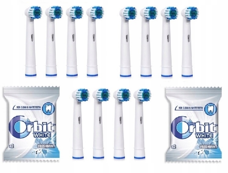 Купить 12 насадок BRAUN ORAL B + ДОПОЛНЕНИЕ: отзывы, фото, характеристики в интерне-магазине Aredi.ru