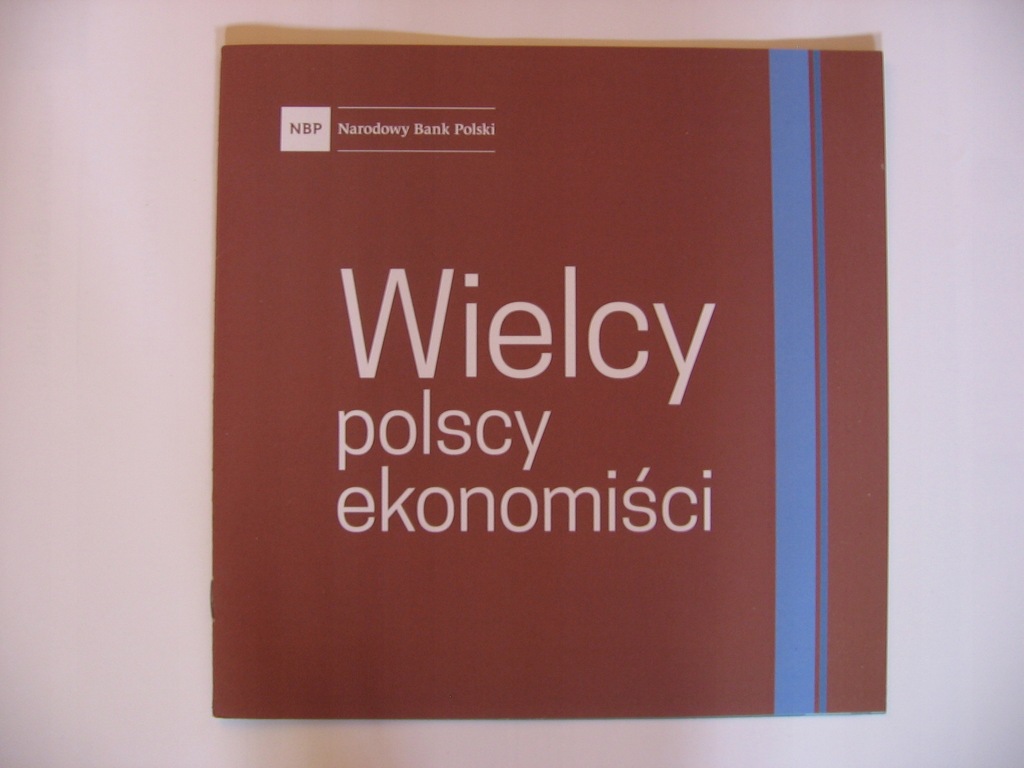 Folder Wielcy Polscy Ekonomiści zbiorczy w j. pol