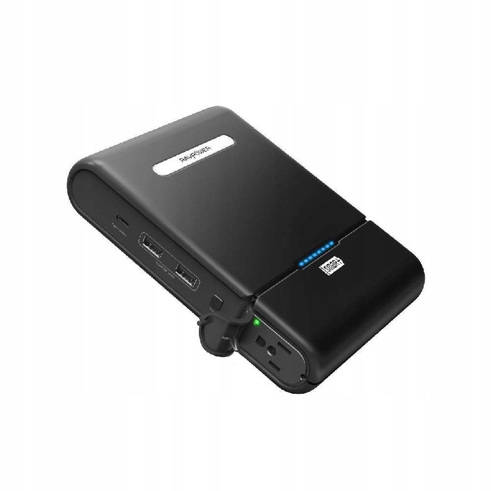 Power bank przetwornica AC 220V 100W USB-C 27000