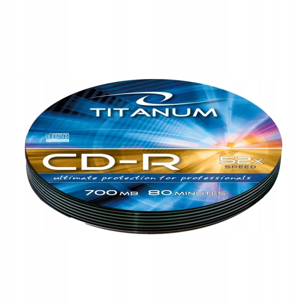 CD-R TITANUM - SOFT PACK 10 SZTUK 2023