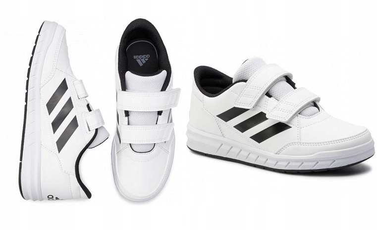 ADIDAS CHŁOPIĘCE BUTY SPORTOWE RZEPY EKOSKÓRA 37