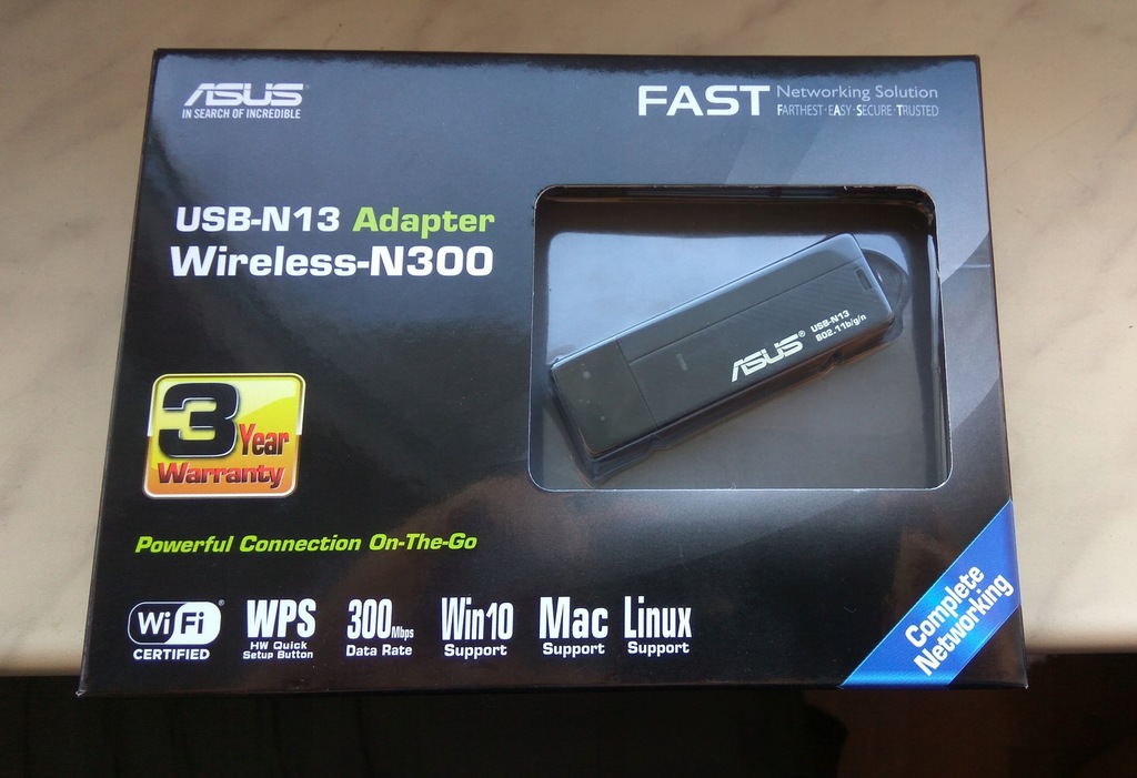 Asus USB-N13 Adapter Wireless-N300 karta wi-fi