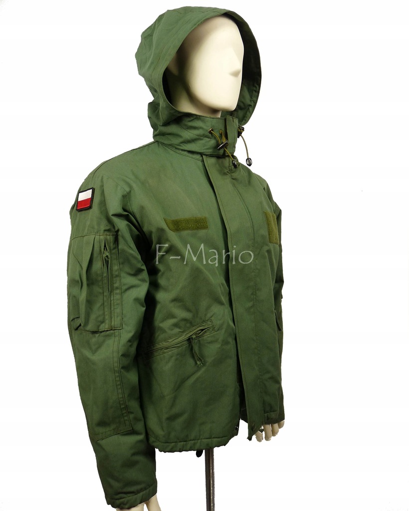 WOJSKOWA KURTKA CZOŁGISTY TRUDNOPALNA 633/MON L/S