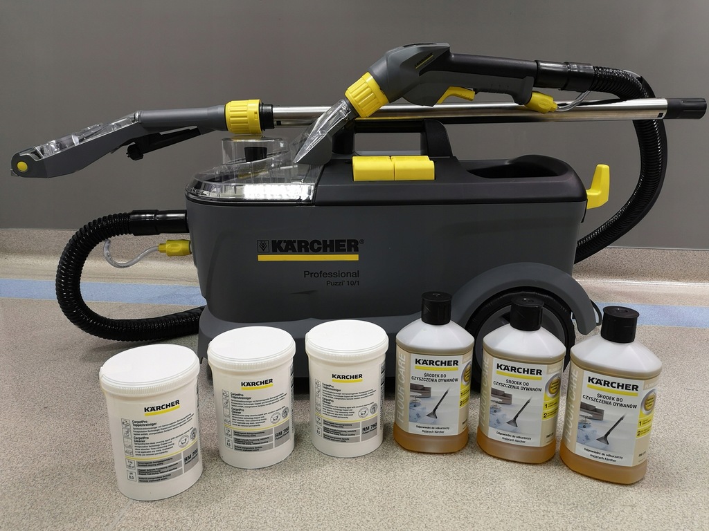 KARCHER PUZZI 10/1 PRZEMYSŁOWY ODKURZACZ DO PRANIA 7612667932