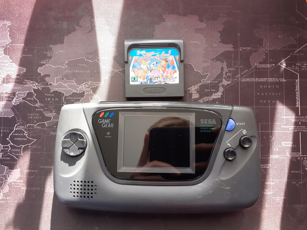 Konsola SEGA Game Gear + Gra 4in1