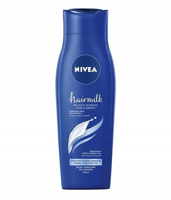 SZAMPON NIVEA 400ML HAIRMILK NORMALNE