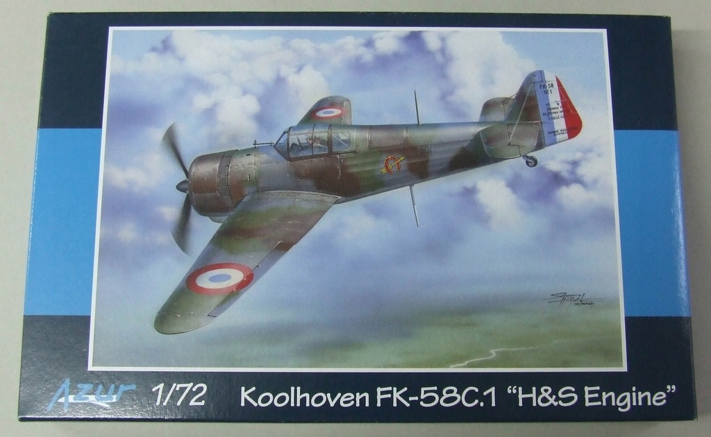Koolhoven FK-58C.1 H&S Azur A095 1/72