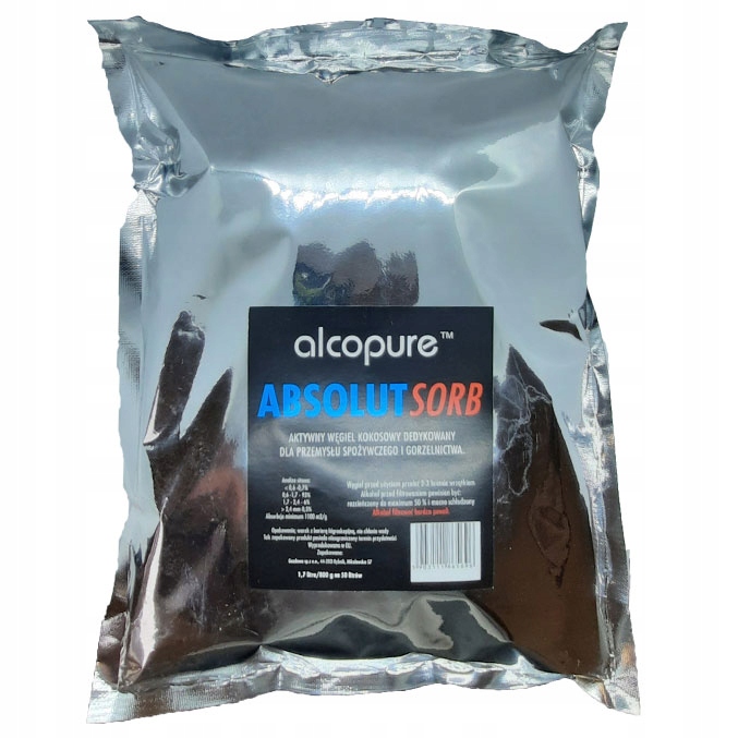 Alcopure węgiel aktywny kokosowy 0.8 kg, filtracja