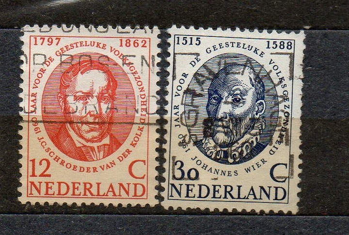 Holandia-1960 Mi 751-52