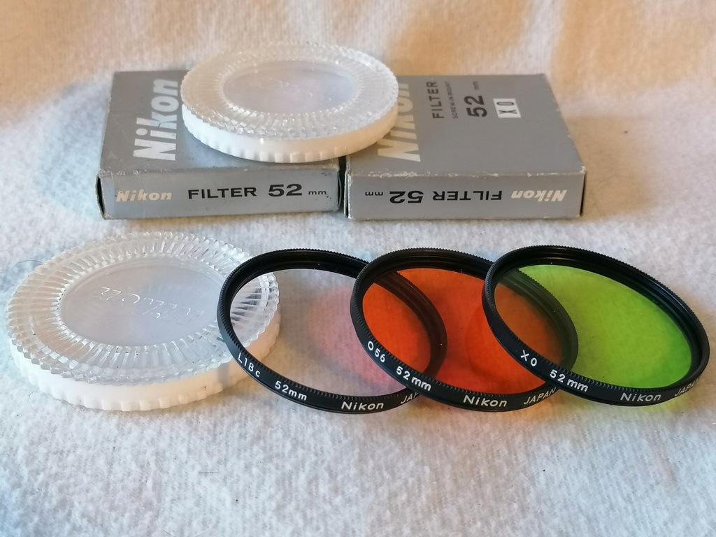 Nikon zestaw filtrów 52 mm .