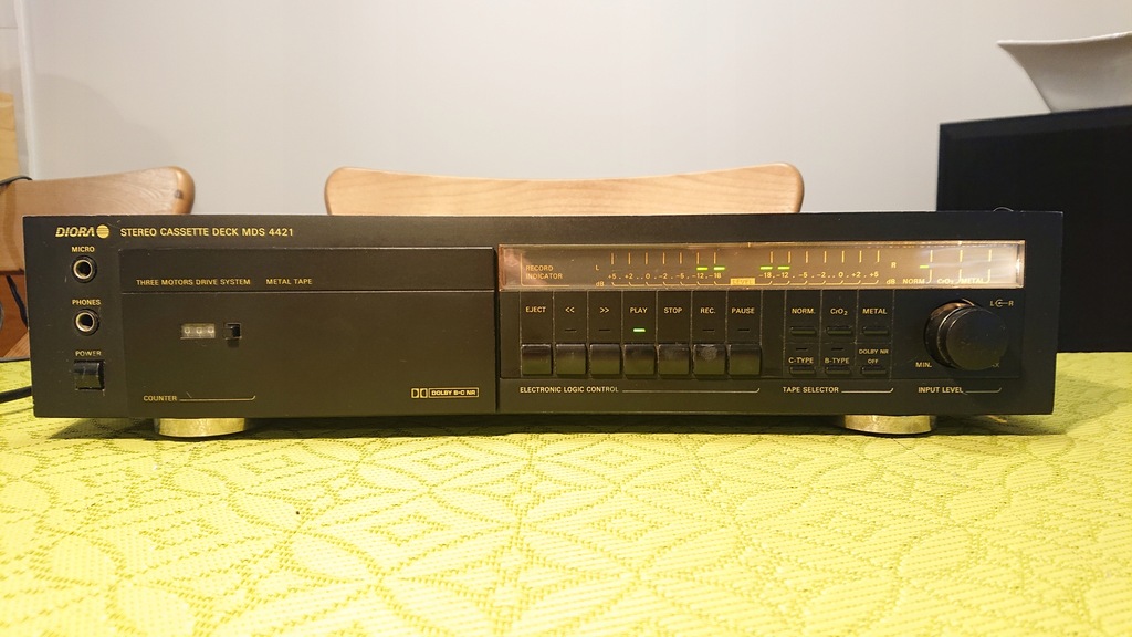 une様　ＭＤＳ PIĘKNY! MAGNETOFON UNITRA DIORA MDS 4421 SSL 0421 - 12488950616