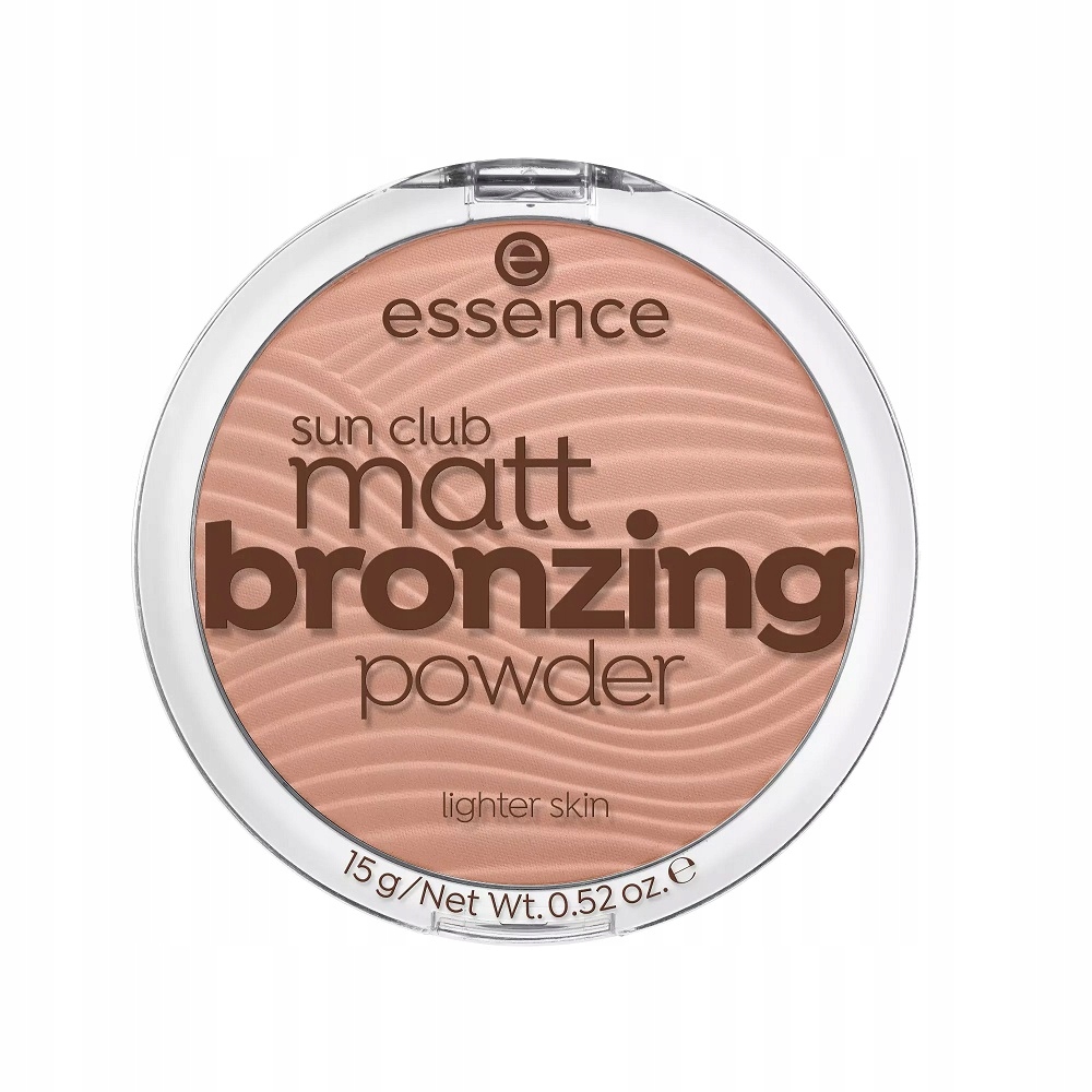 Essence Sun Club Matt Bronzing Powder puder matujący brązujący 01 Natural 1