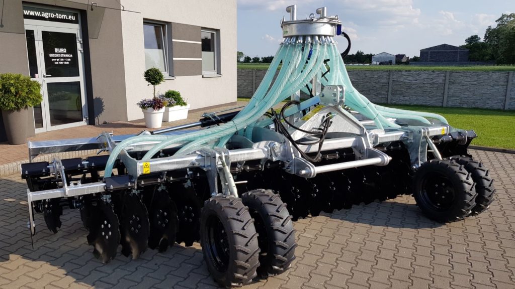 Agregat talerzowy z aplikatorem AGRO-TOM