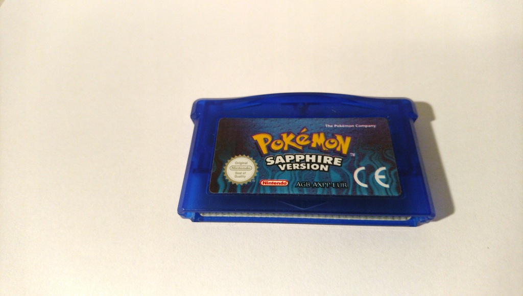 Gra Pokemon Sapphire Nintendo Game Boy Advance GBA EUR