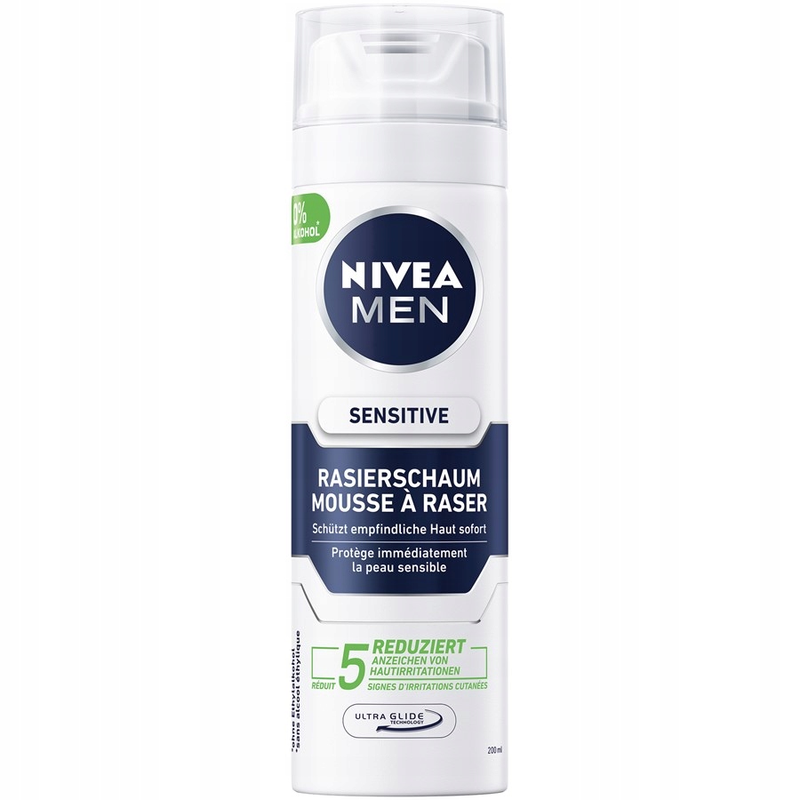 NIVEA MEN SENSITIVE PIANKA DO GOLENIA 200ML BM85