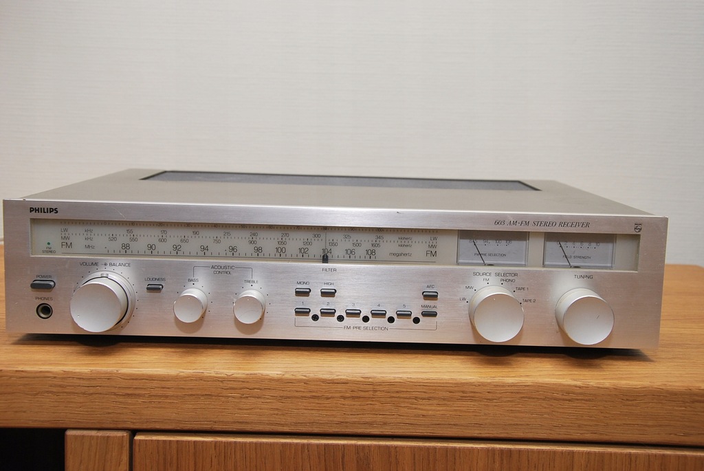 Amplituner Philips 603 - 8618143777 - oficjalne archiwum Allegro
