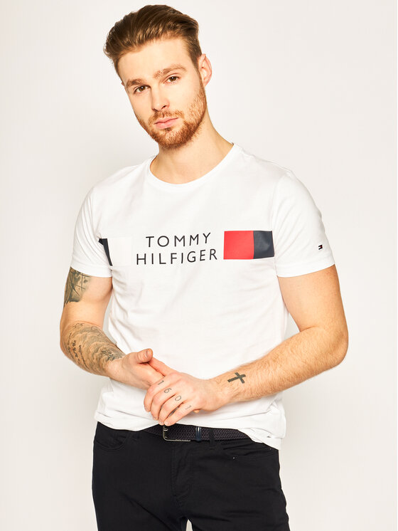 T-shirt męski Tommy Hilfiger rozmiar L