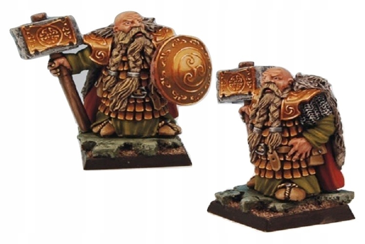 Asgrim Dwarf Lord 28mm Scibor 28FM0013 krasnolud