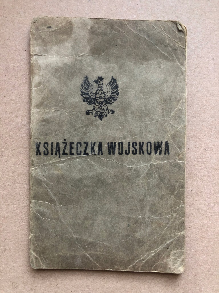 Książeczka Wojskowa II RP W.P