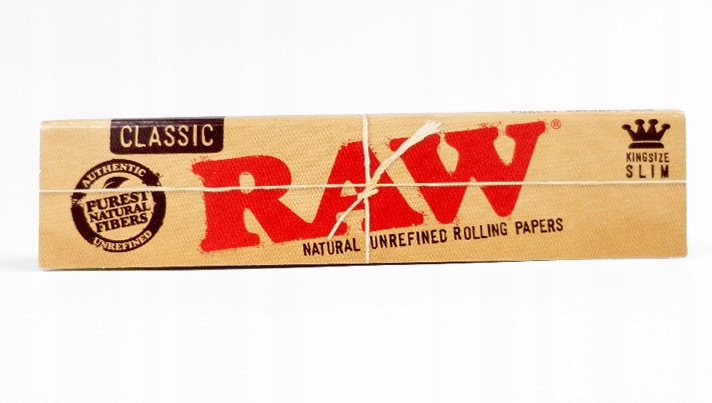 RAW CLASSIC King Size Slim bibułki bletki hemp