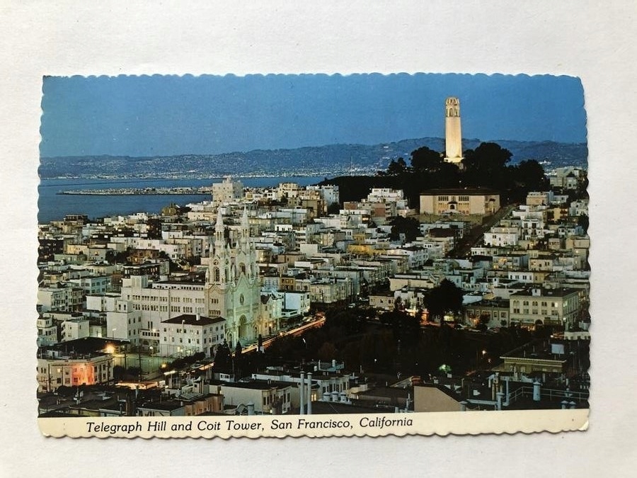 Pocztówka USA San Francisco, California /001/