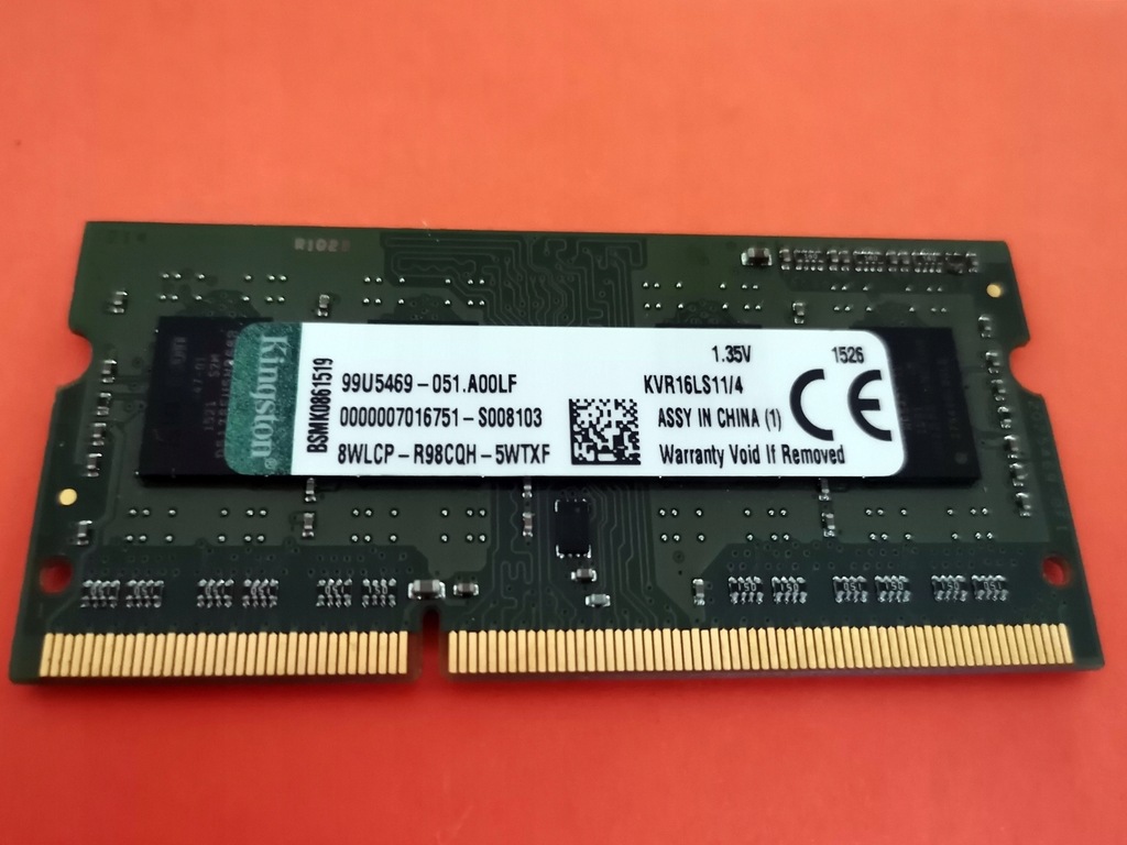 DDR3 4GB KingSton 12800