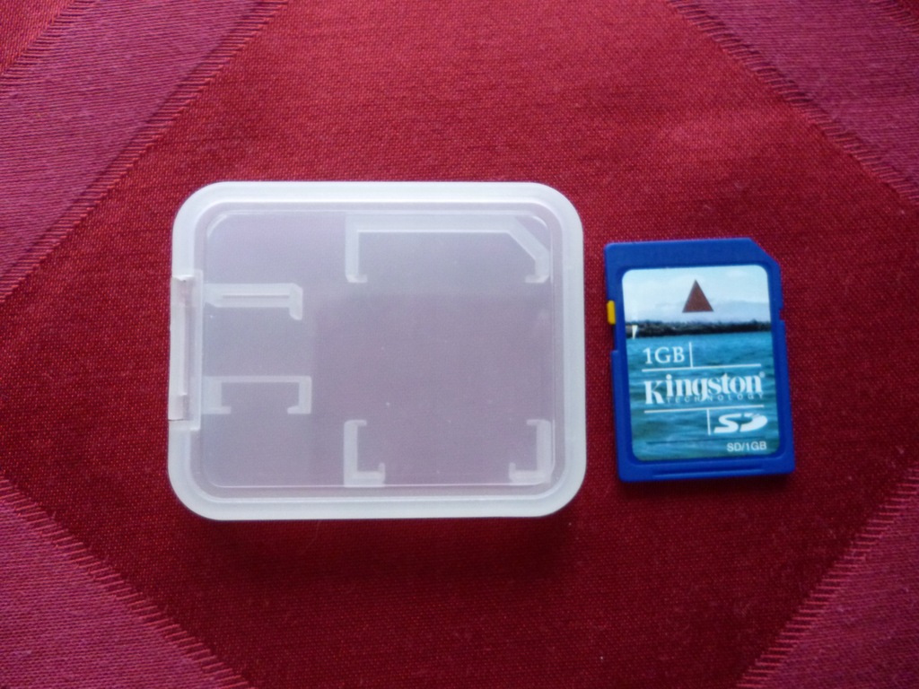 Karta pamięci SD Kingston 1 GB z pudełkiem