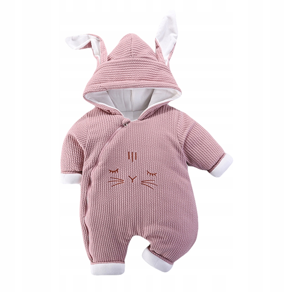 1Pc Winter Baby Bodysuit Outfit Lovely Hooded