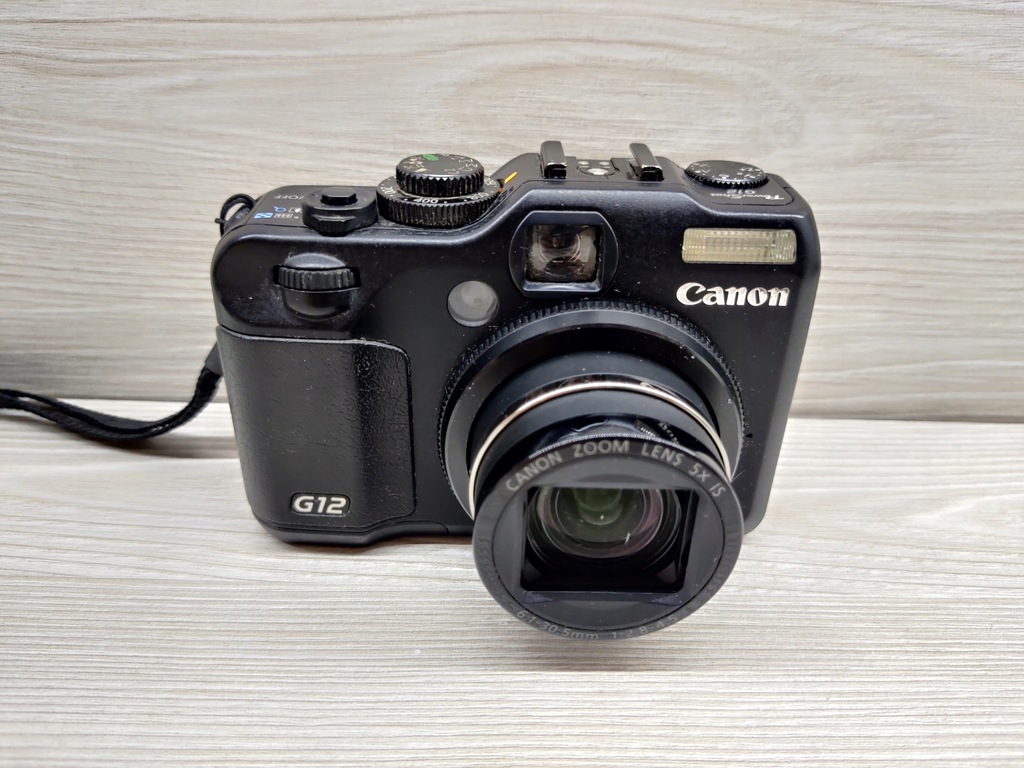 Aparat cyfrowy Canon PowerShot G12 czarny