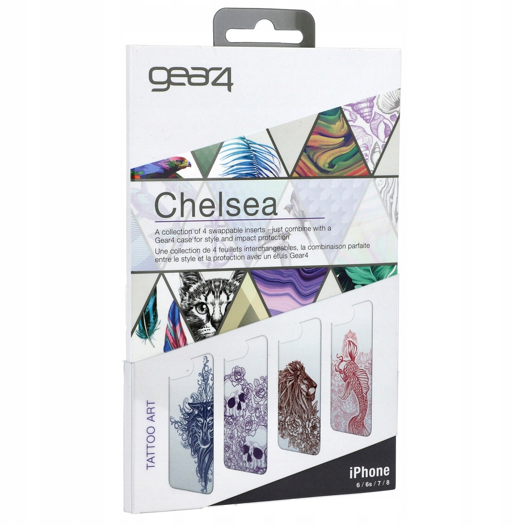 Folia / Etui do iPhone 8/7/6, Gear4 Chelsea,