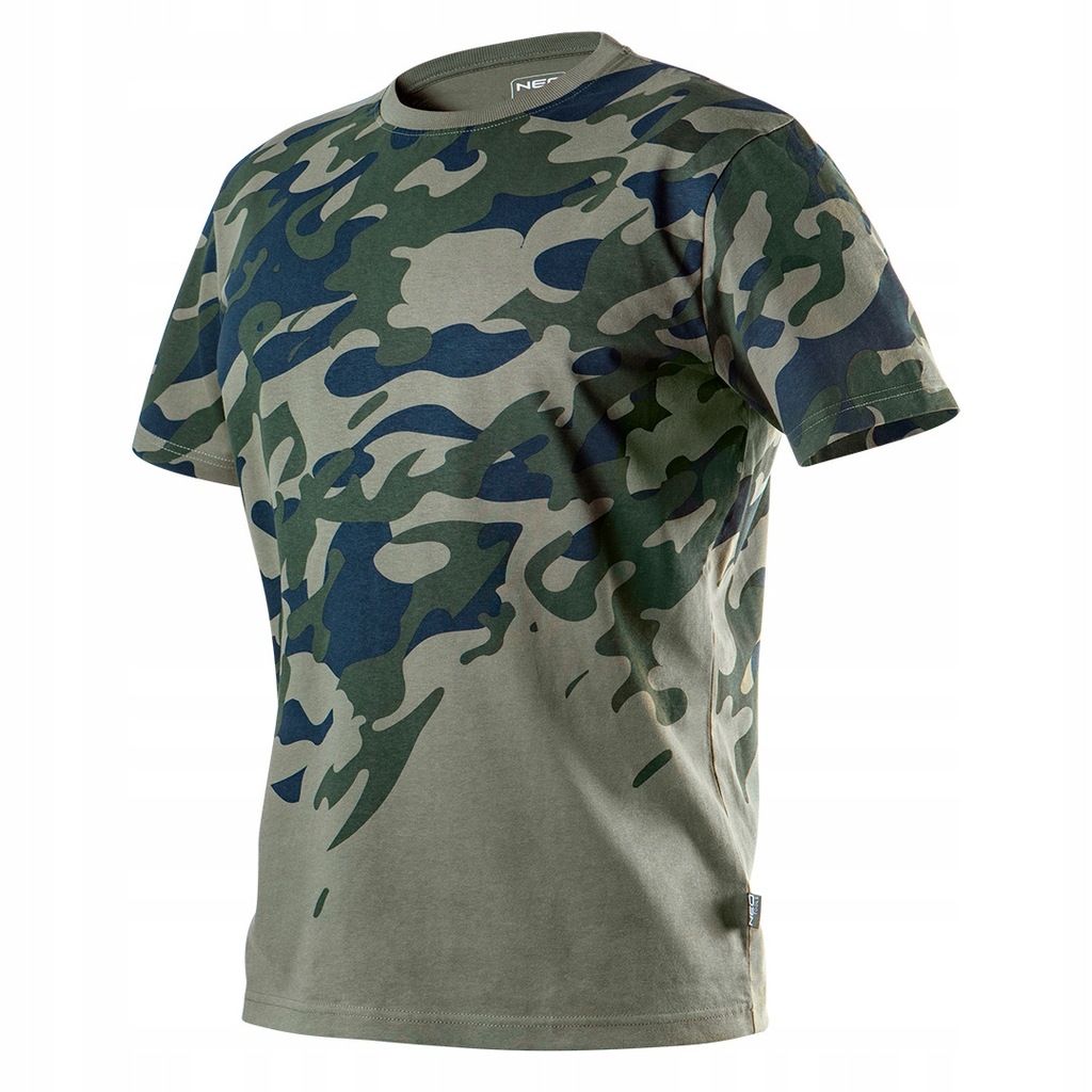 T-shirt roboczy z nadrukiem CAMO rozmiar XL NEO