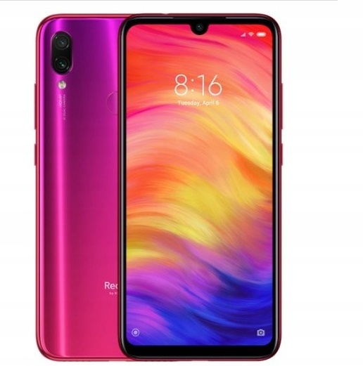 Xiaomi REDMI NOTE 7 6/64GB RED Gwarancja 15m.