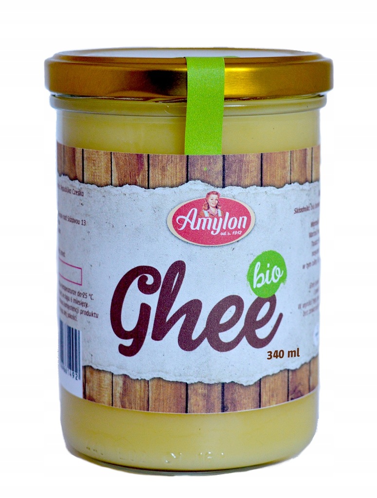 MASŁO KLAROWANE GHEE BIO 340 ml - AMYLON