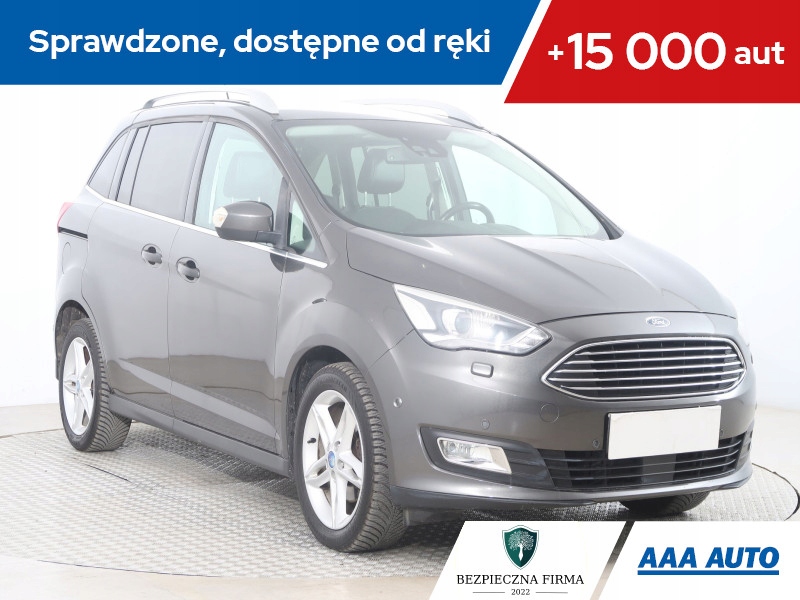 Ford Grand C-Max 1.5 TDCi, Serwis ASO, 7 miejsc